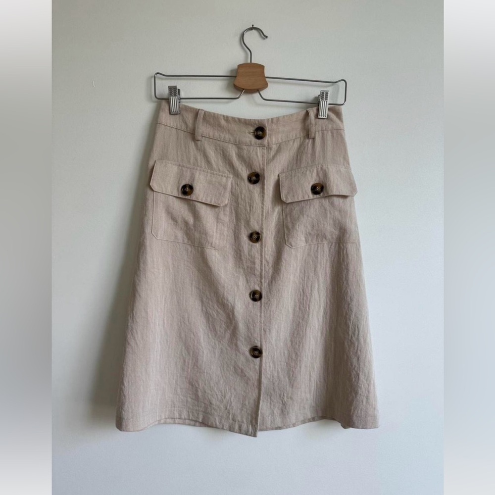 Button Down Skirt - image 1